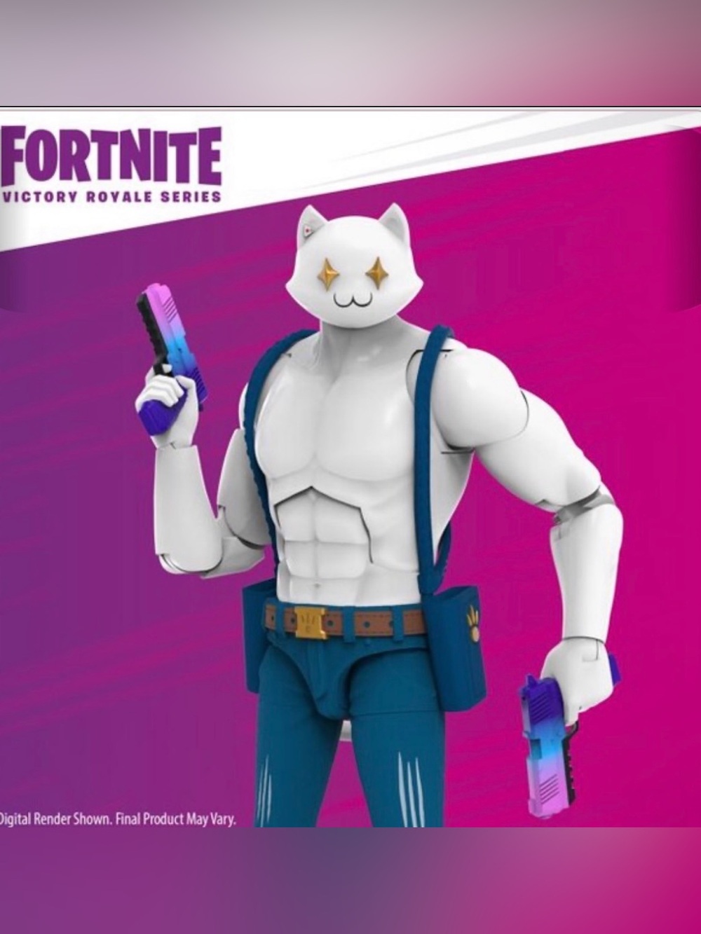 2 (Unboxed) 6IN. FORTNITE VICTORY ROYALE SERIES FIGURES— BRUTUS & MEOWSCLES - Picture 5 of 16